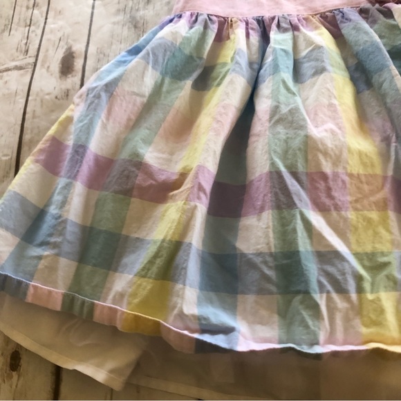 Carters pastel plaid dress - Picture 2 of 8